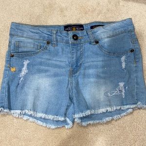 kids lucky brand denim shorts